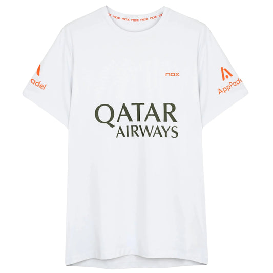 NOX AT10 Official T-Shirt - White - Cover