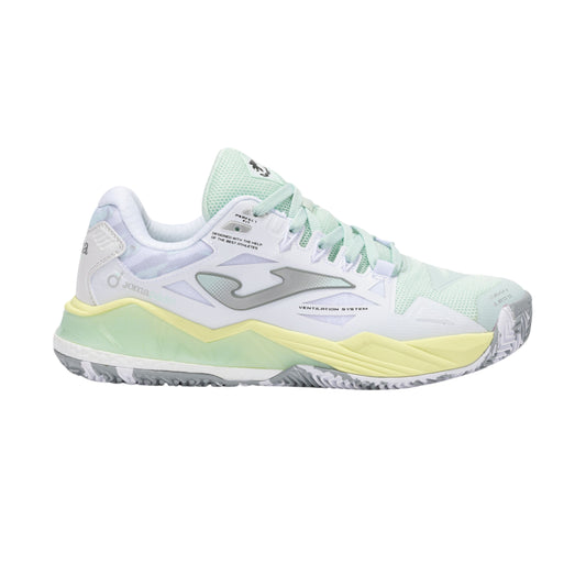 Joma SPIN Lady 2502 Padel Shoe - White - Cover