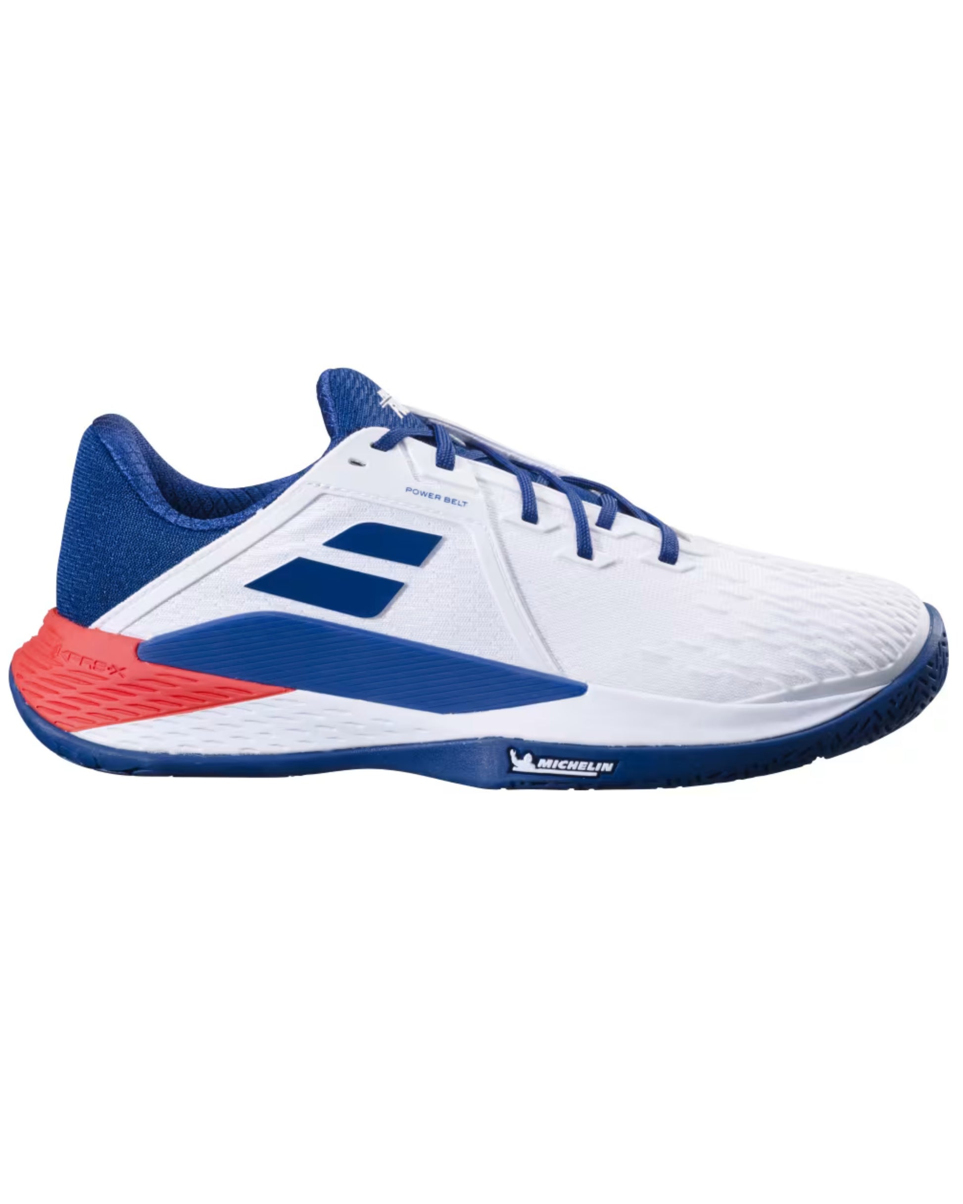 Babolat Propulse Fury 3 All Court Shoes - White/Blue - Cover