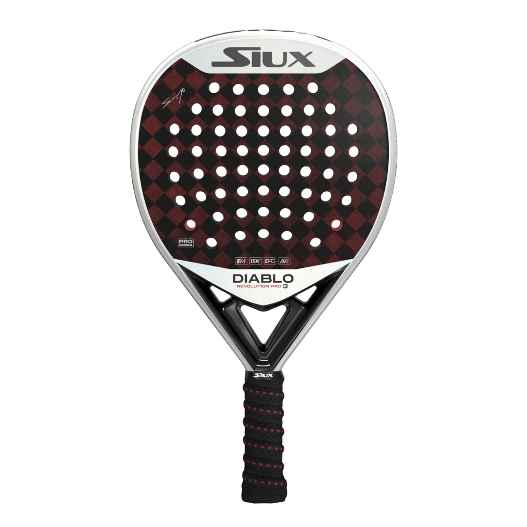 Siux Diablo Revolution Sanyo Pro 3 Padel Racket - Cover