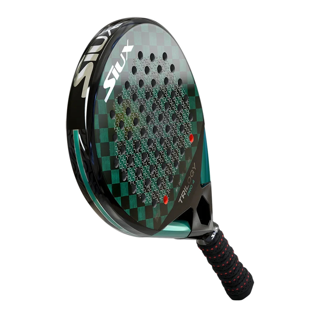 Siux Trilogy Control Pro 4 Padel Racket left tilt