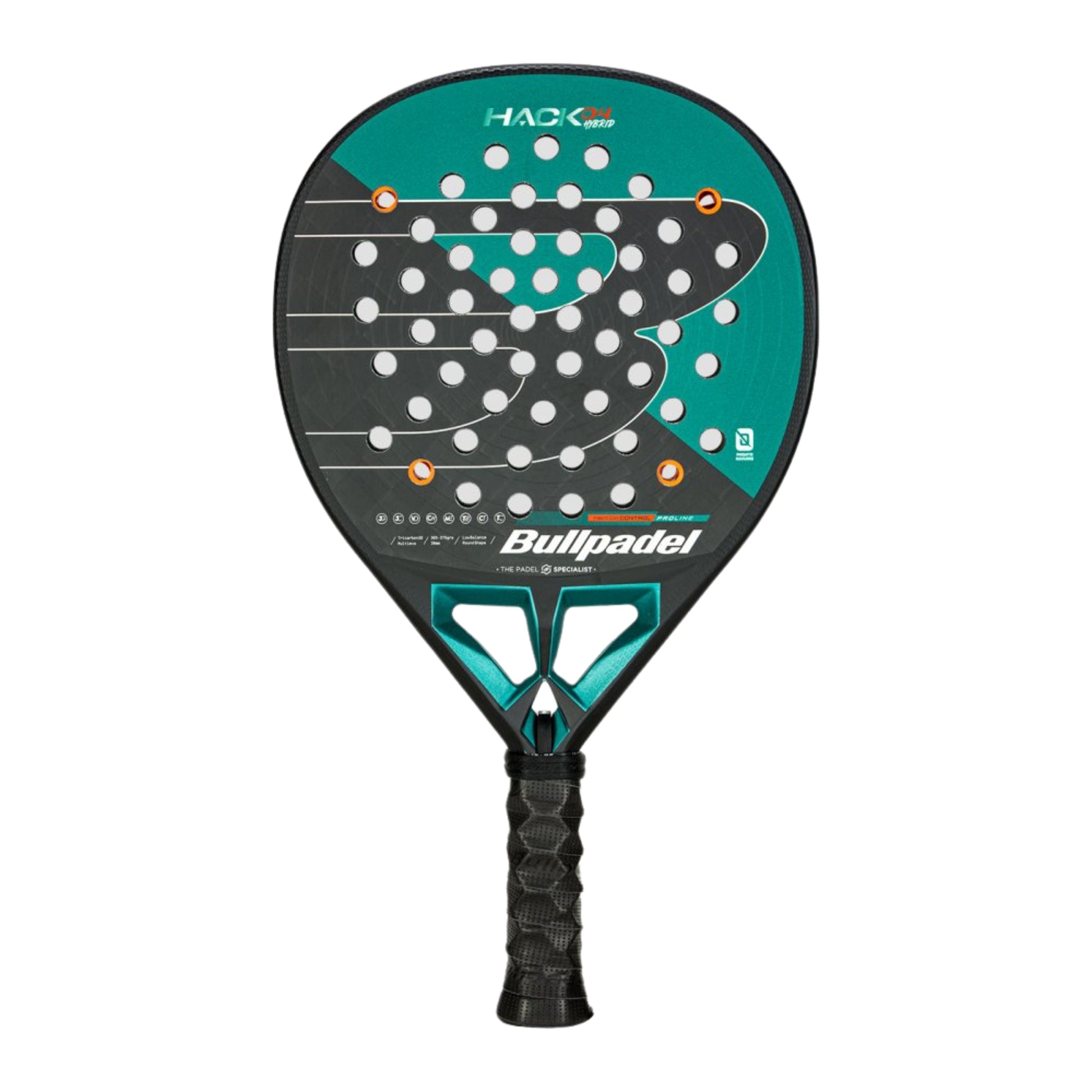 Bullpadel Hack 04 Hybrid 25 Padel Racket - Cover