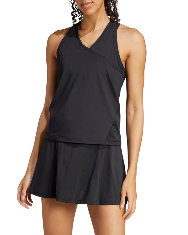 Adidas Club Climacool V-Neck Tank Top - Black