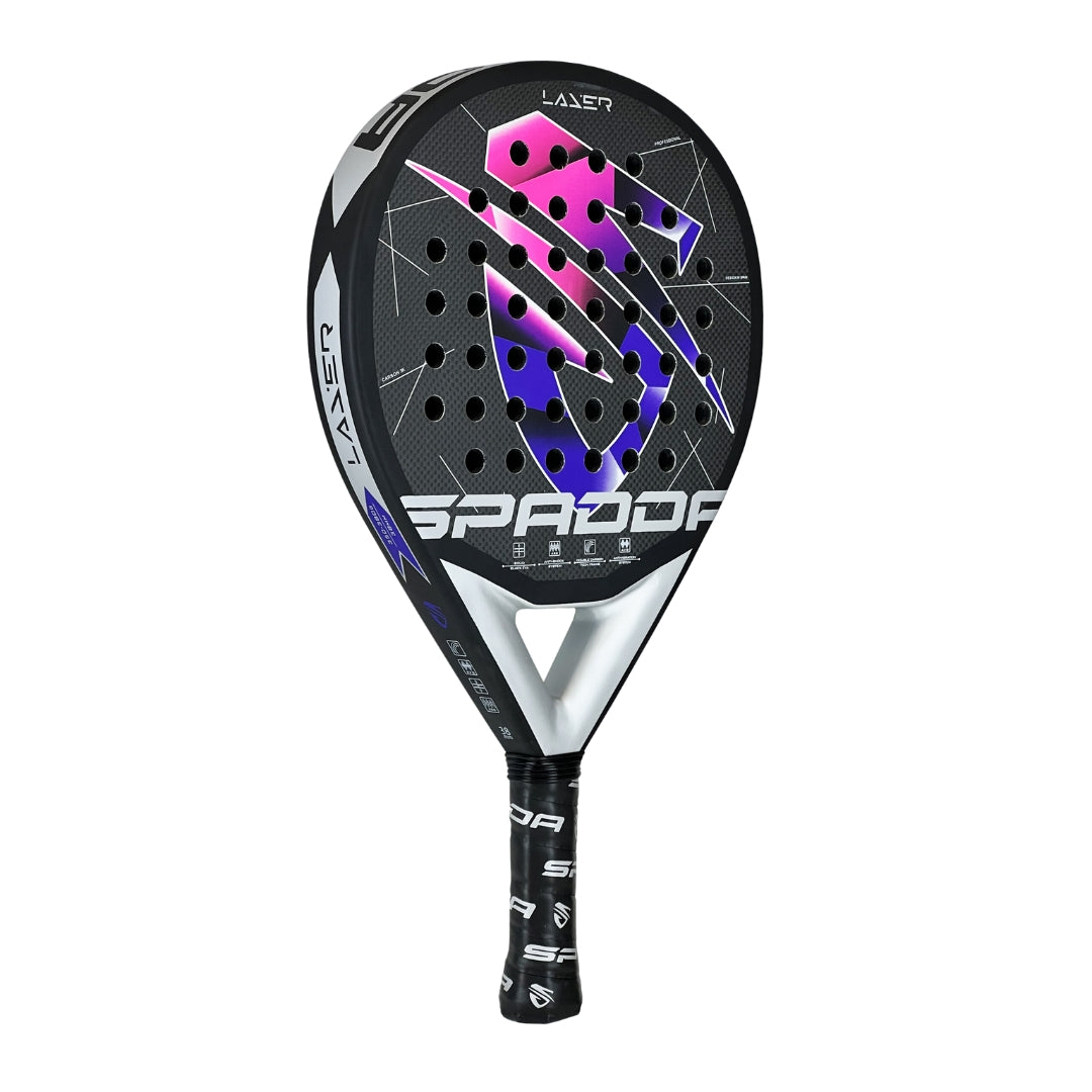 Spadda Laser Padel Racket - Left