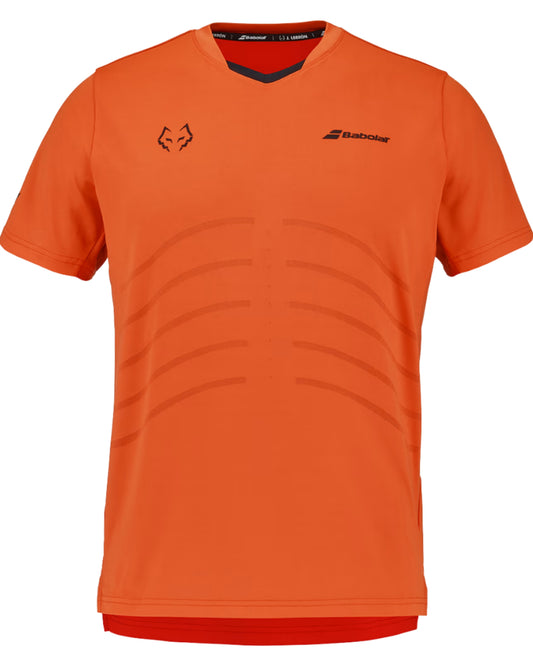 Babolat Lebron Crew Neck Tee Replica - Red/Orange