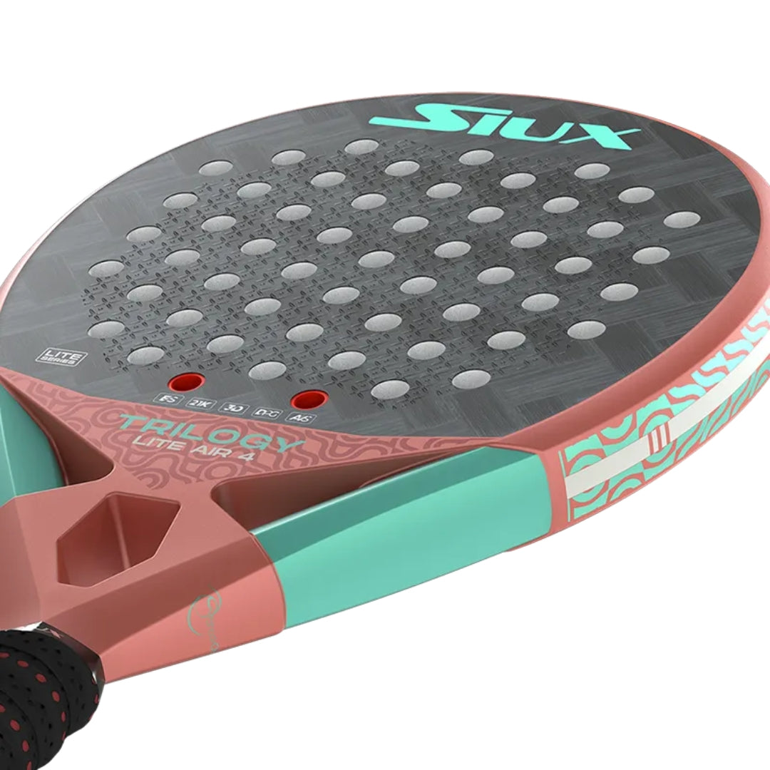 Siux Trilogy LITE Air 4 W Padel Racket - Right tilt