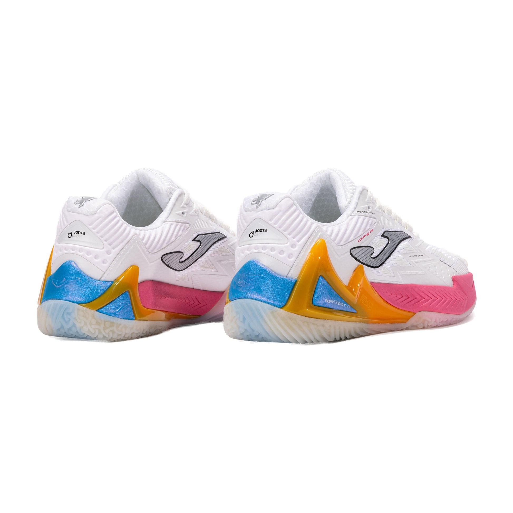 Joma Open Lady 2502 Padel Shoes - White - Back