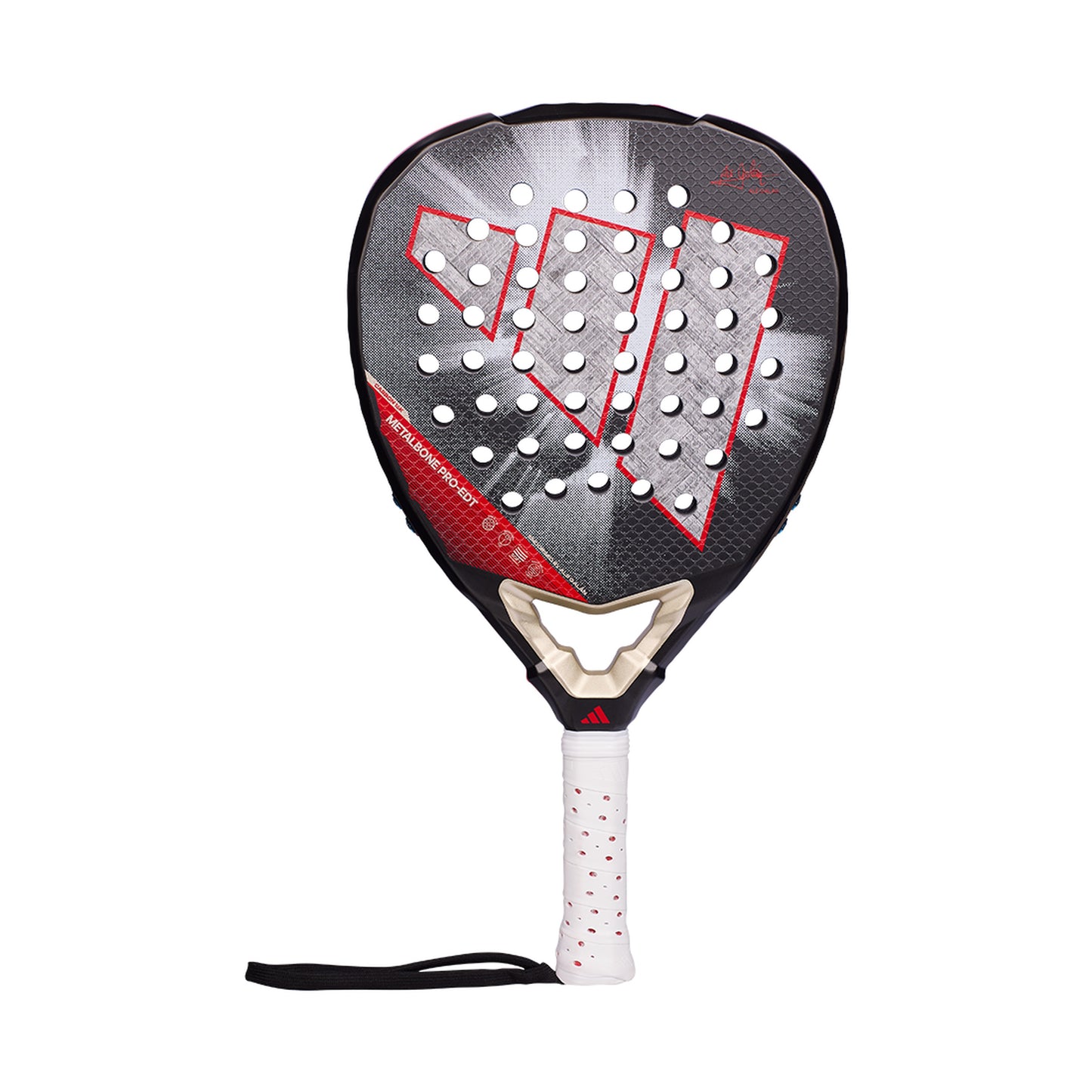 Adidas Metalbone PRO-EDT 2026 Padel Racket - Left Side