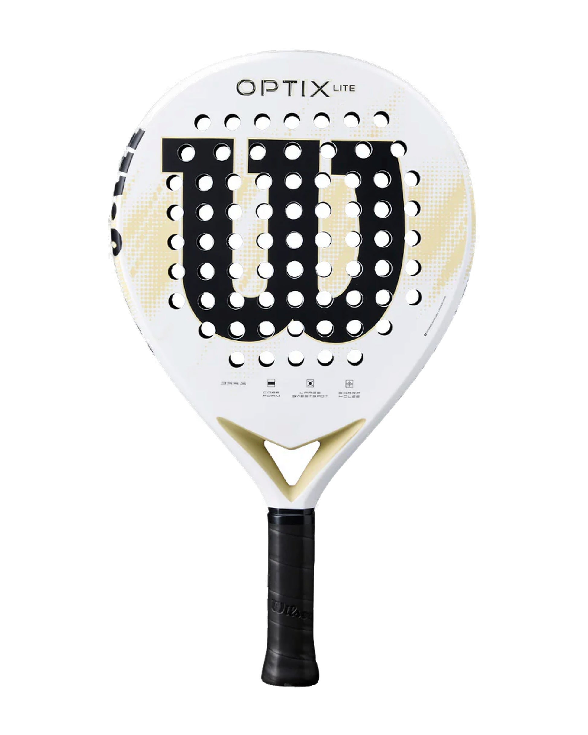 Wilson Optix V2 Padel Racket - White - Front
