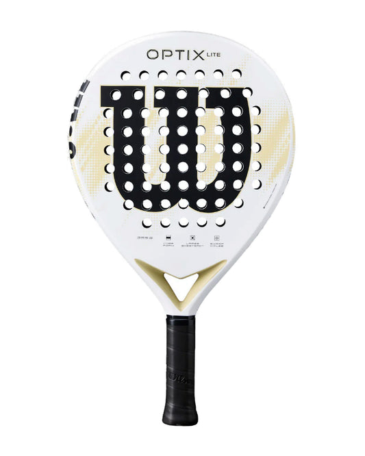 Wilson Optix V2 Padel Racket - White - Front