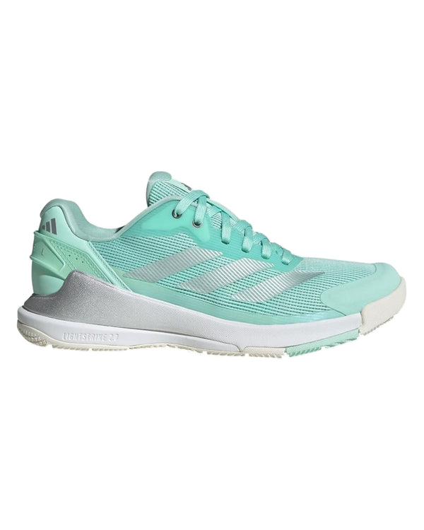 Adidas CrazyQuick Lightstrike Padel Shoes Women - Mint/White
