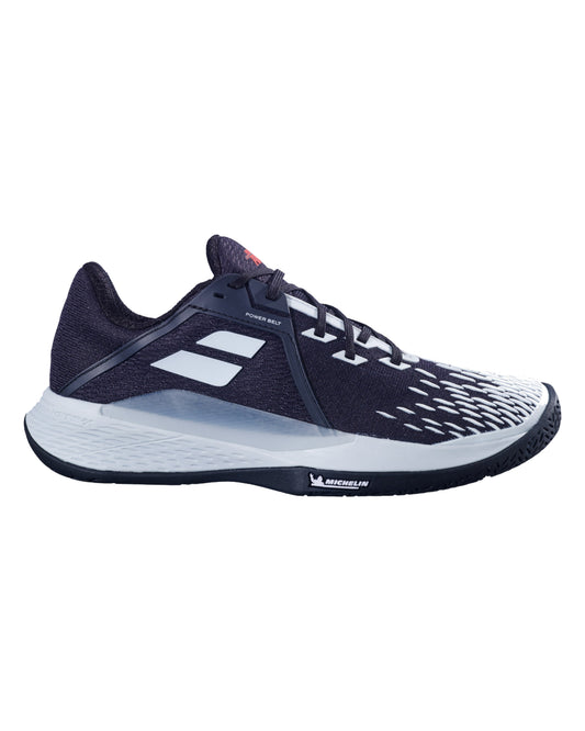 Babolat ProPulse Fury 3 AC Black Illusion Blue Padel Shoes image 1