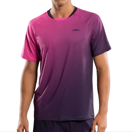 Nox Men's Pro Blackberry/Rose T-Shirt - Cover