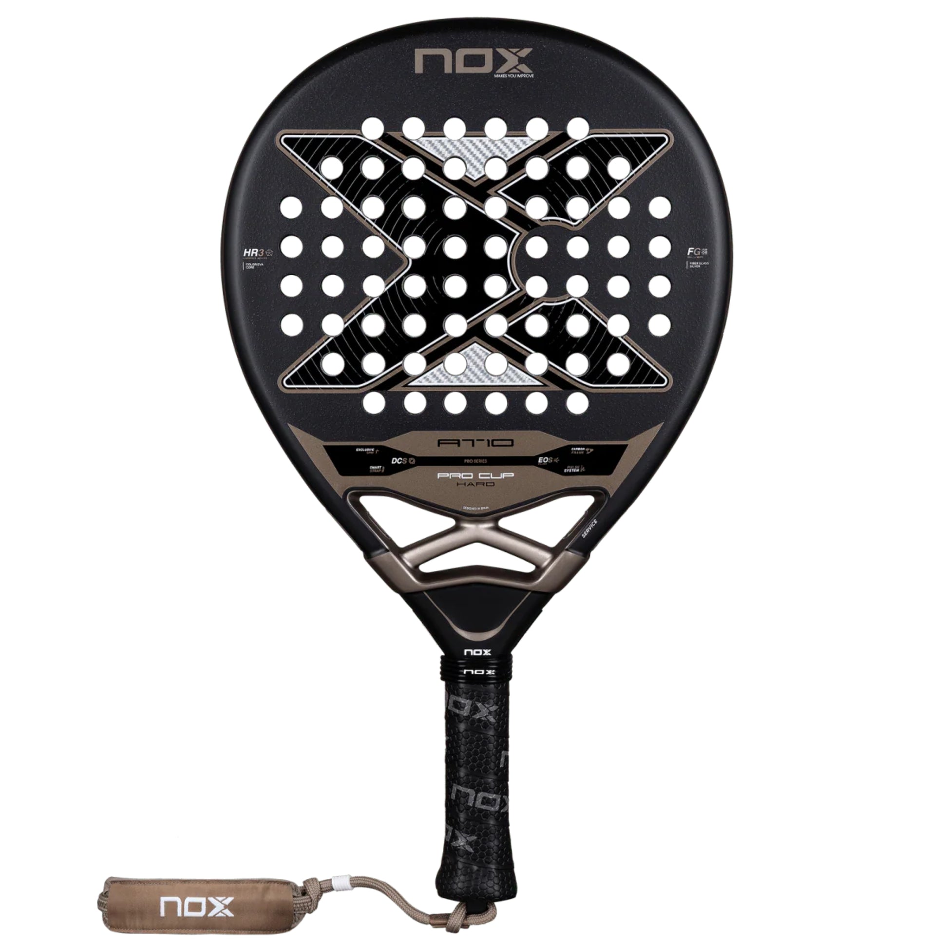 NOX AT10 Pro Cup Hard 2026 Padel Racket - Cover