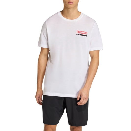 Adidas Padel Wanted Graphic Tee - Cover