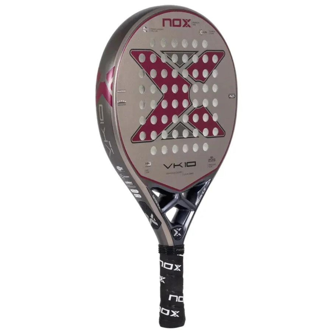 Nox VK10 Padel Racket - Luxury Series - Left 