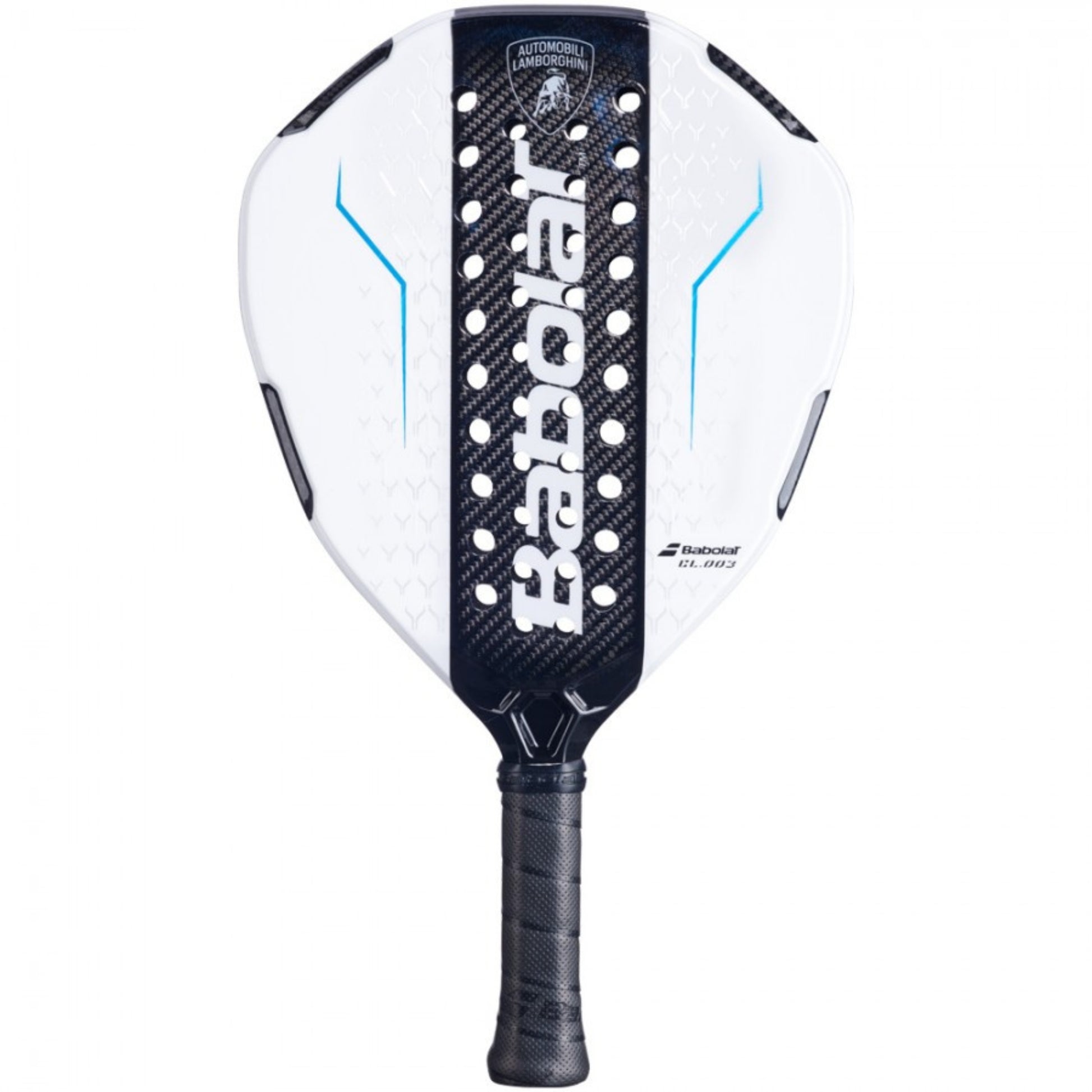 Babolat x Lamborghini BL003 Padel Racket - White - Cover