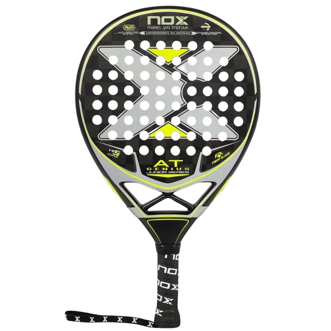 Nox AT10 Genius Junior 2023 Padel Racket by Agustín Tapia-Green Cover
