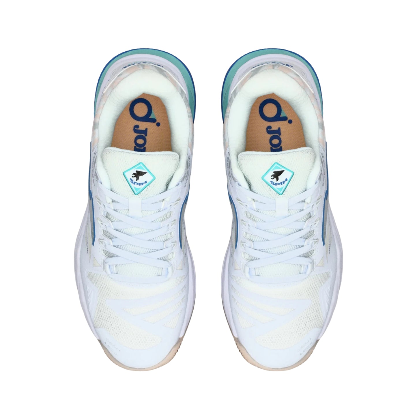 Joma SPIN Lady 2532 Padel Shoe - White - Top