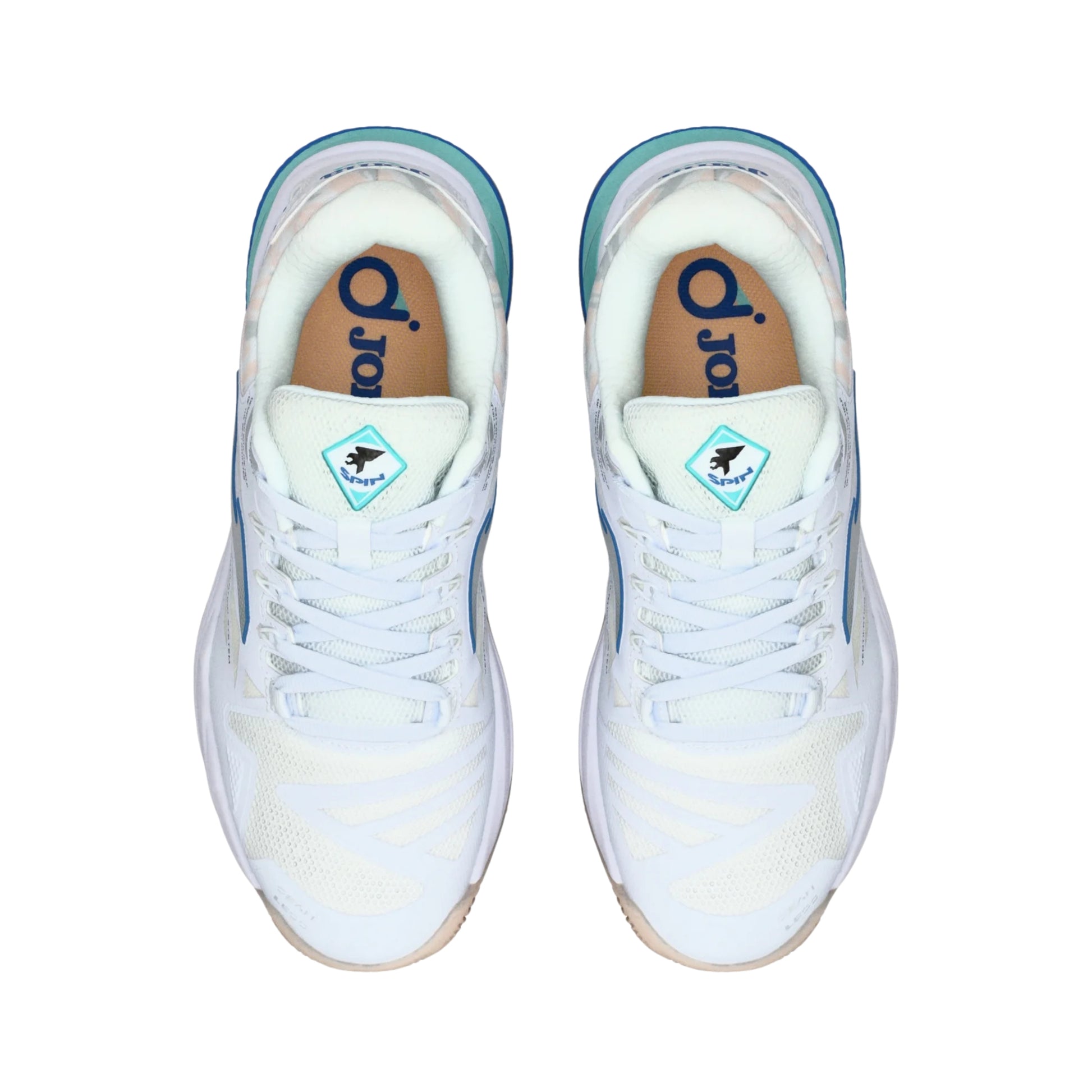 Joma SPIN Lady 2532 Padel Shoe - White - Top