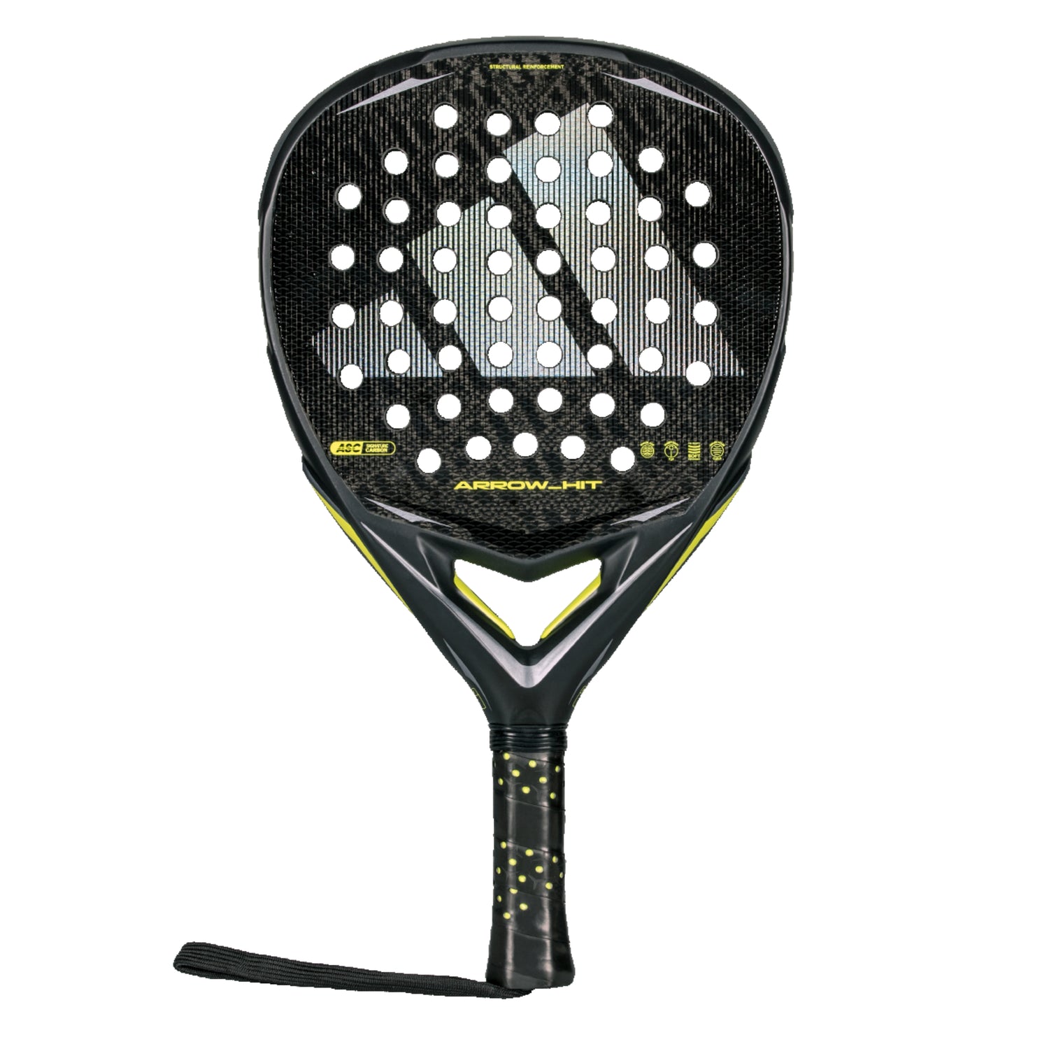 Adidas Arrow HIT Attack 2026 Padel Racket - Face