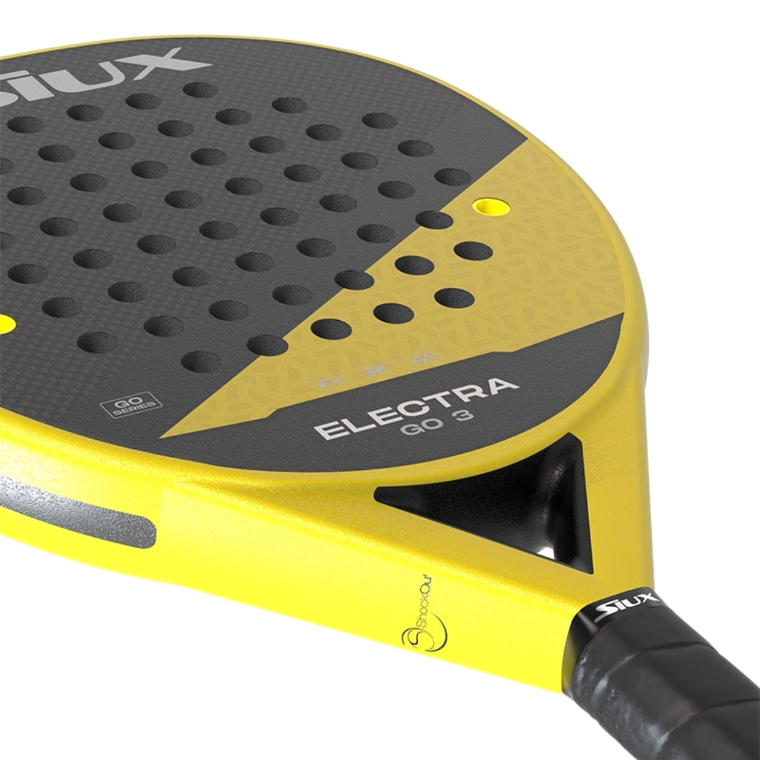 Siux Electra ST3 Go Padel Racket - Left Face