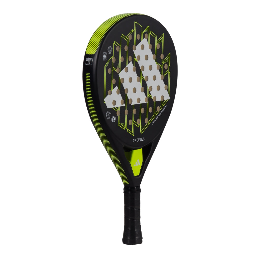 Adidas RX Series Lime Padel Racket - Left