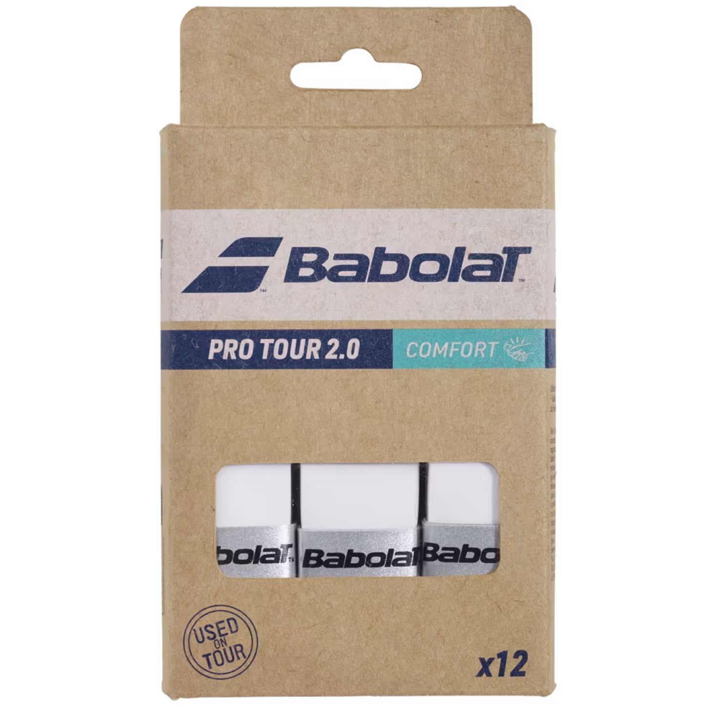 Babolat VS Original Overgrips White - 12 Pack - Cover