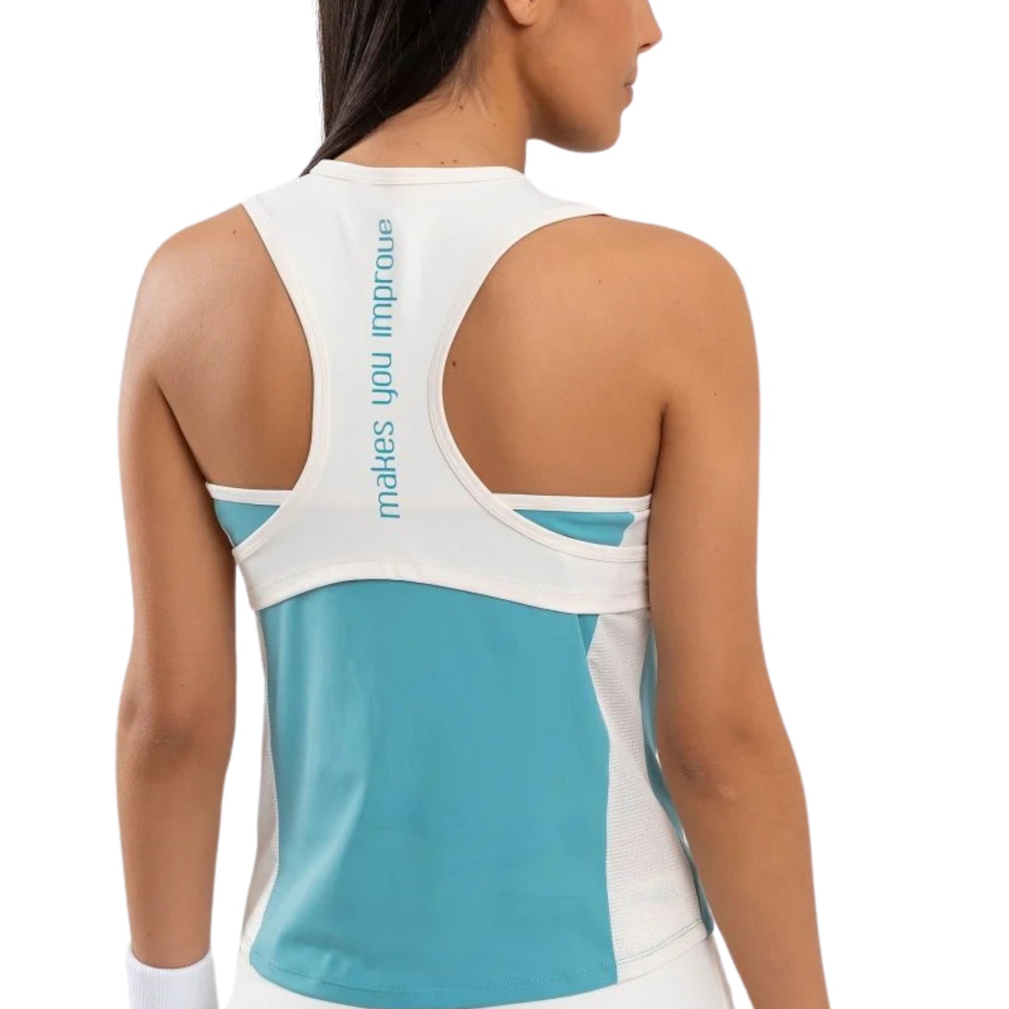 NOX Women's PRO Turquoise Tank Top - Back