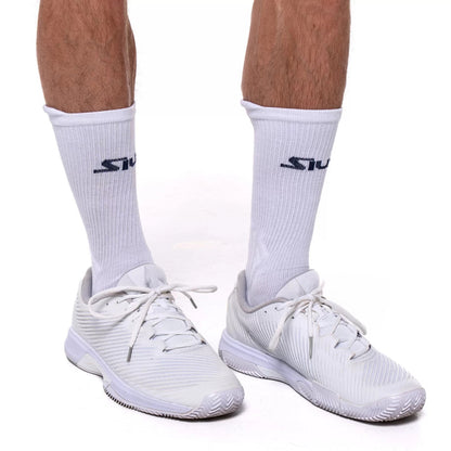 Siux Reveal High Padel Socks - White