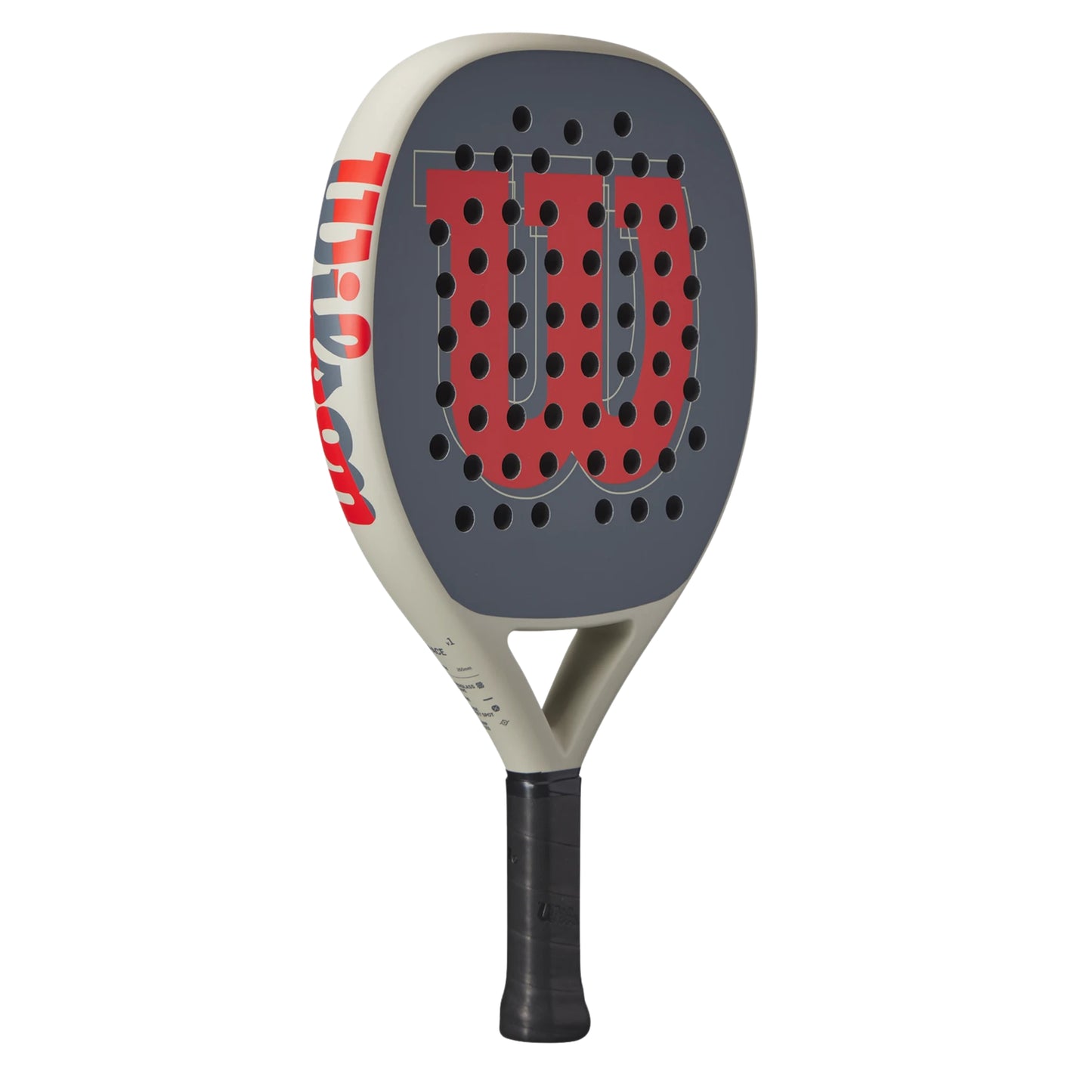 Wilson Pace V1 Padel Racket - Red - Right