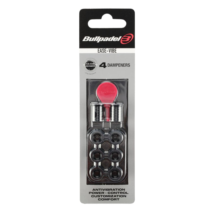 Bullpadel Easy Vibes Dampeners — Black