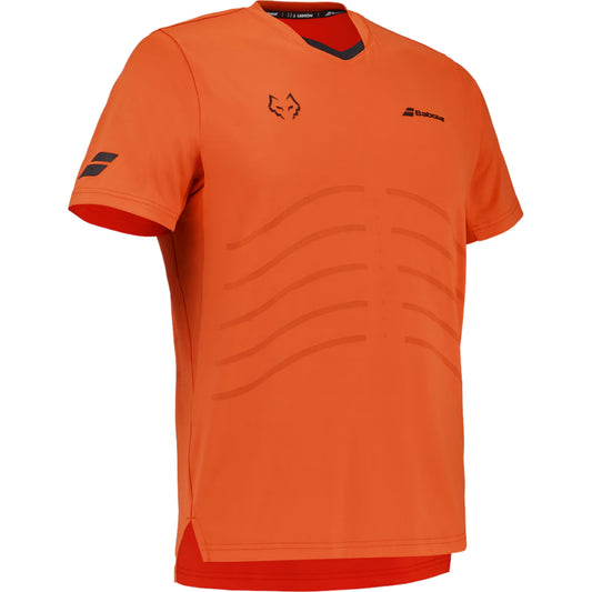 Babolat Lebron Crew Neck Tee Replica - Red/Orange