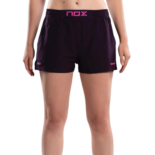 NOX Women's Pro Deep Purple Shorts - Cover
