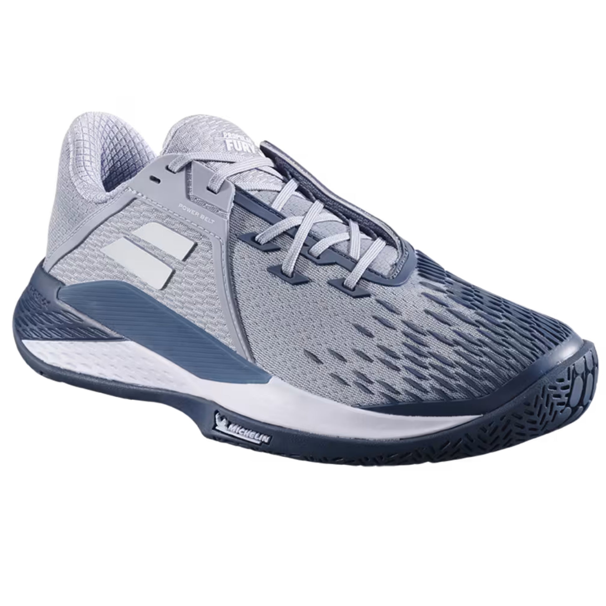 Babolat Propulse Fury 3 All Court Shoes - White/Grey - Right