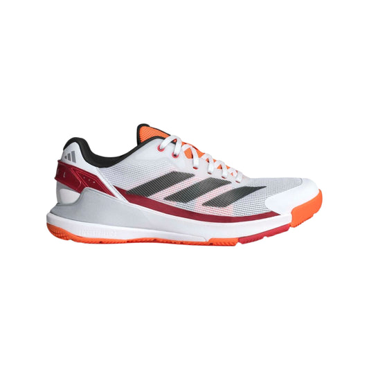 Adidas CrazyQuick Lightstrike Padel Shoes - White/Orange