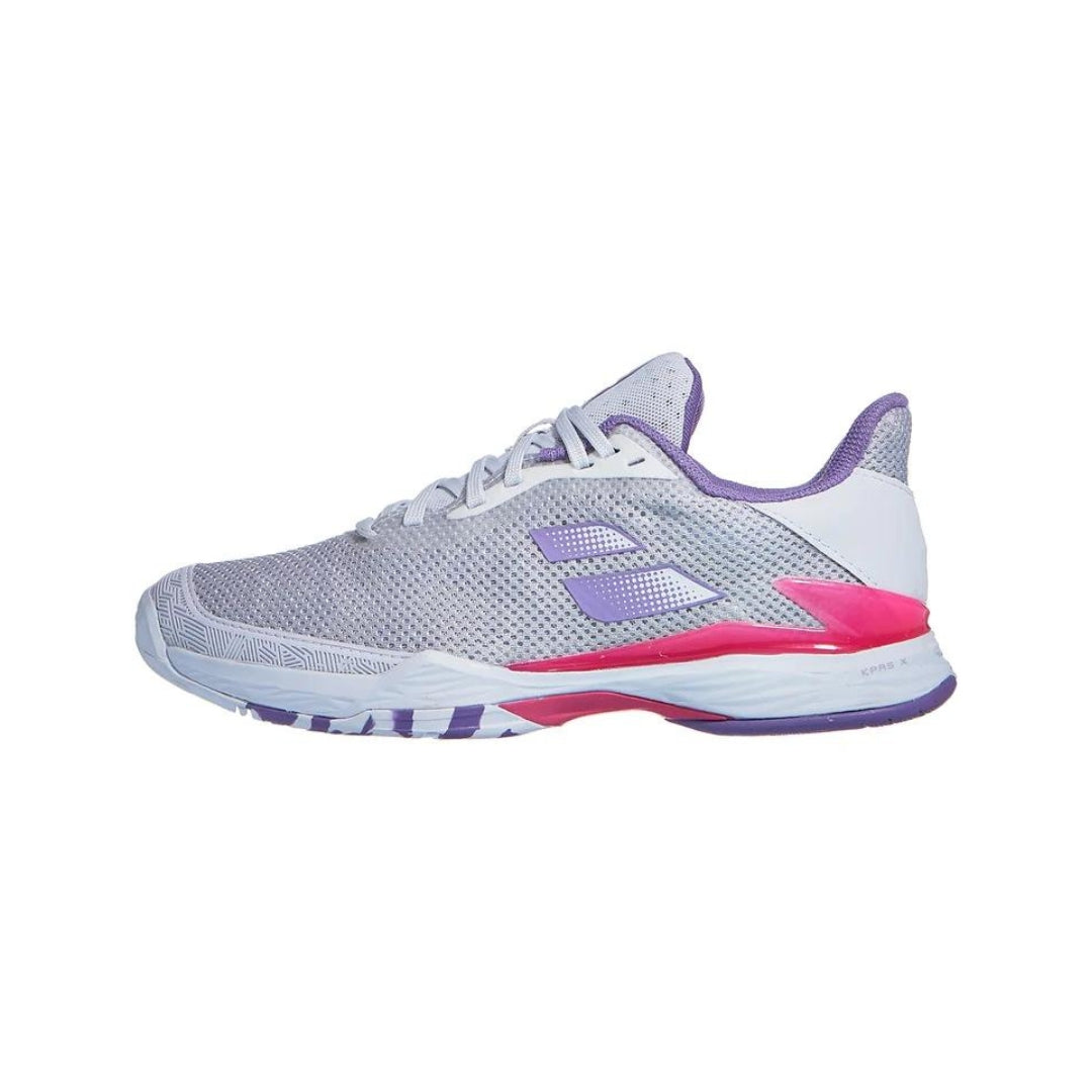 Babolat Jet Tere Ladies All Court Shoes - White/Lavender - Cover