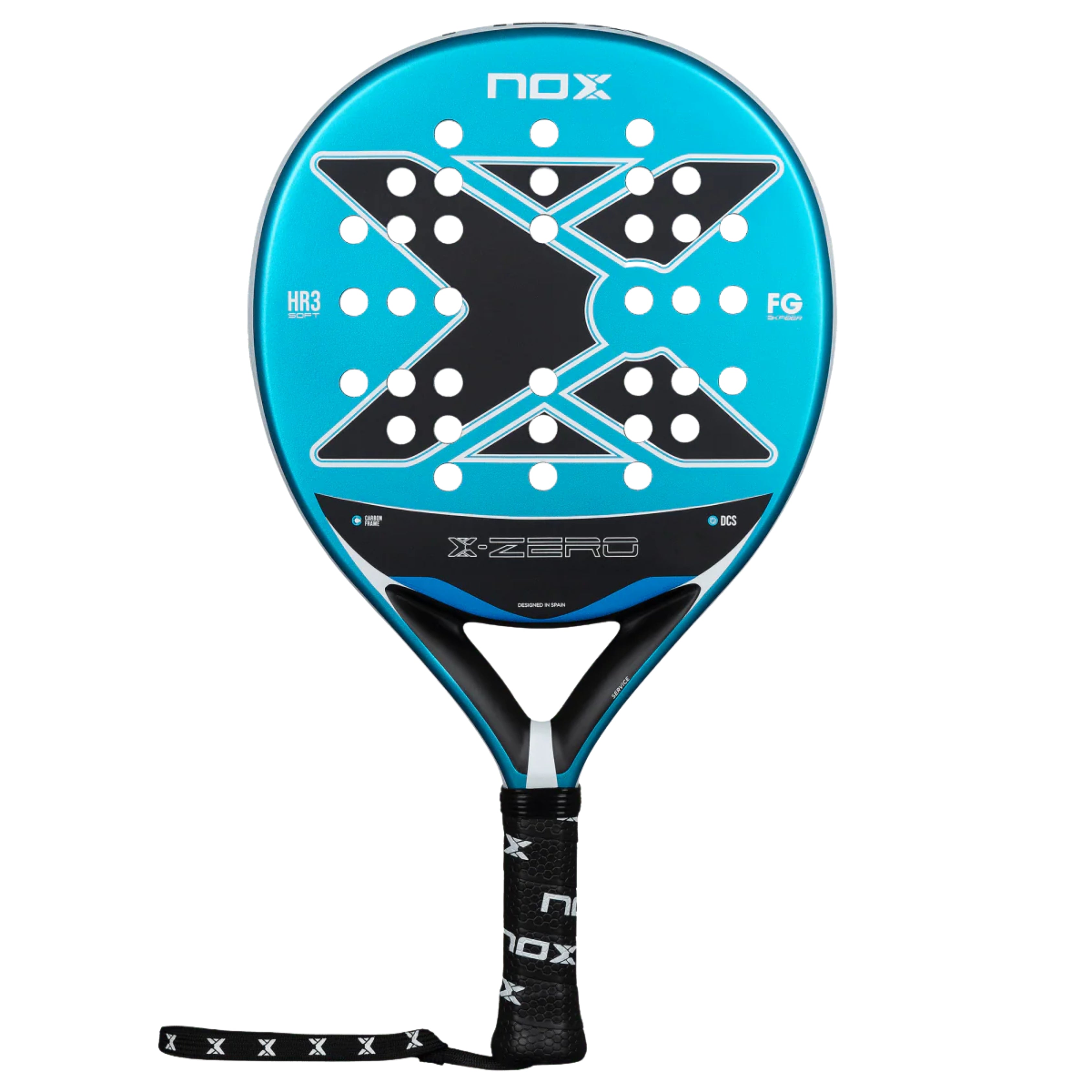 NOX X-Zero Blue 2026 Padel Racket | PadelZone