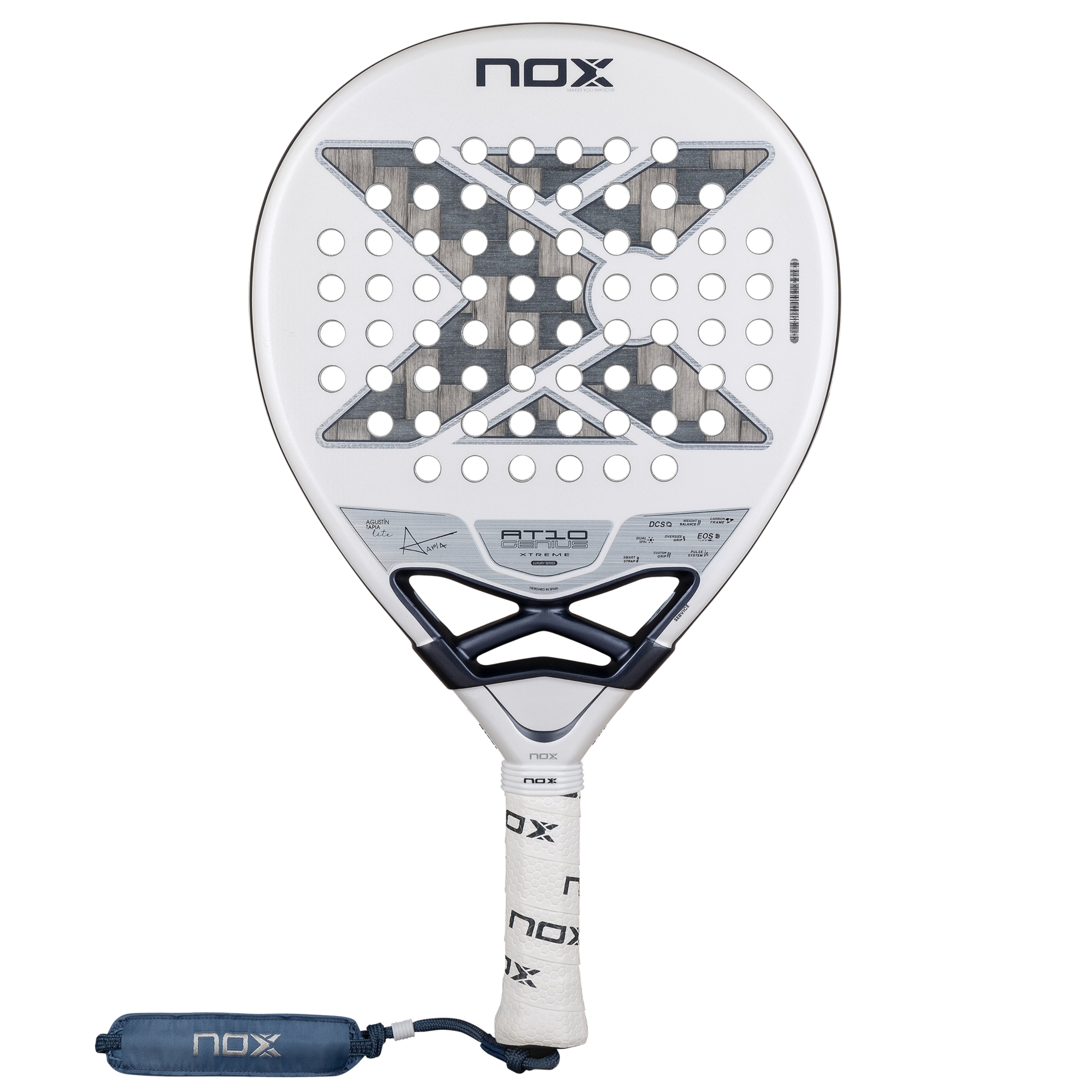 NOX AT10 Genius 12K Alum EXTREM Lite Padel Racket by Agustín Tapia