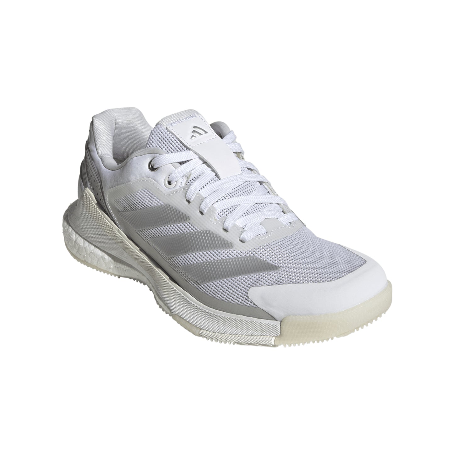 Adidas CrazyQuick Boost Padel Shoes Women - White/Silver - Front