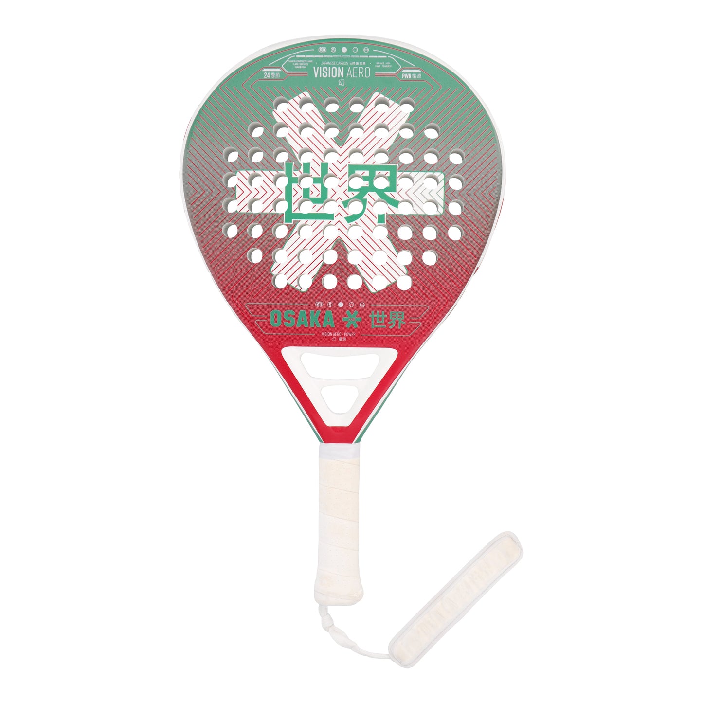 Osaka Vision Aero Power Padel Racket-Cover