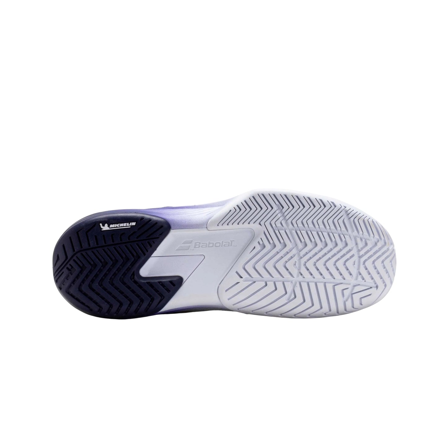 Babolat SFX 4 All Court Shoes Women - White/Purple — all-court outsole