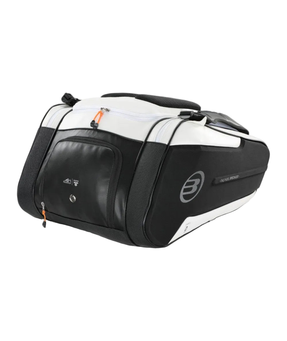 Bullpadel Hack Racket Bag 2025 White - Back