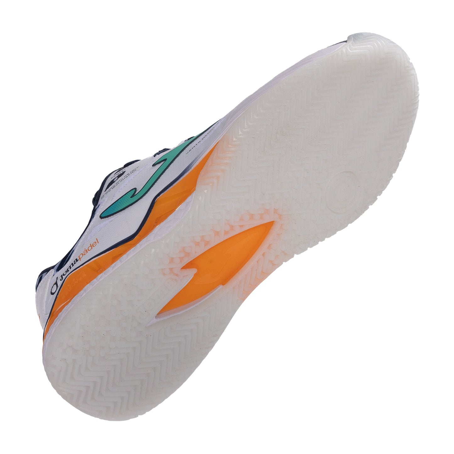 Joma Spin Men 2632 Padel Shoes - White - Sole