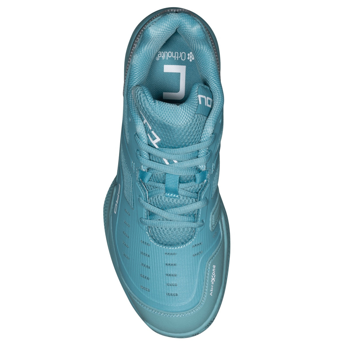 NOX AT10 Pro Turquoise/White Padel Shoes - Front