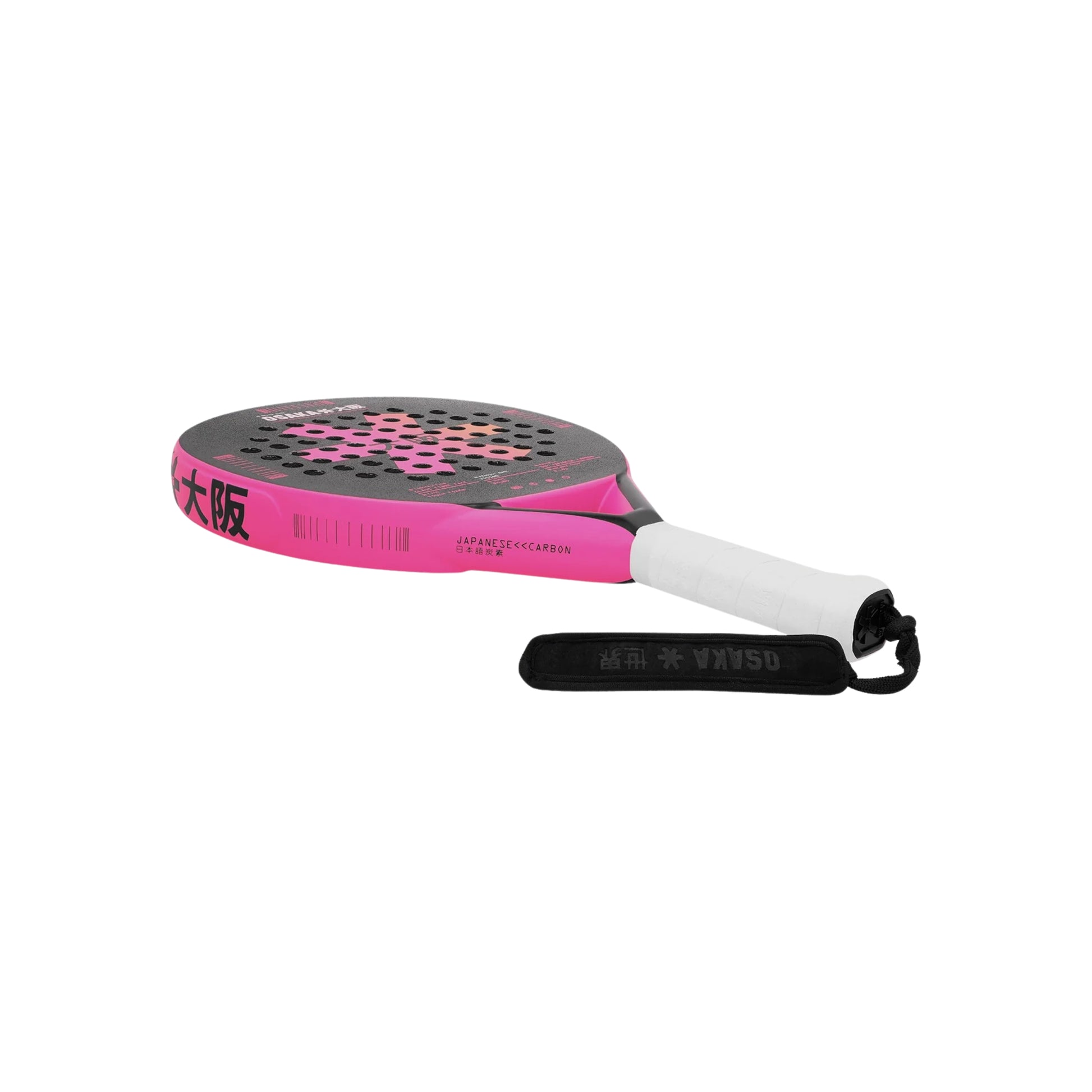 Osaka Vision Control Padel Racket - Fluo Pink - Side