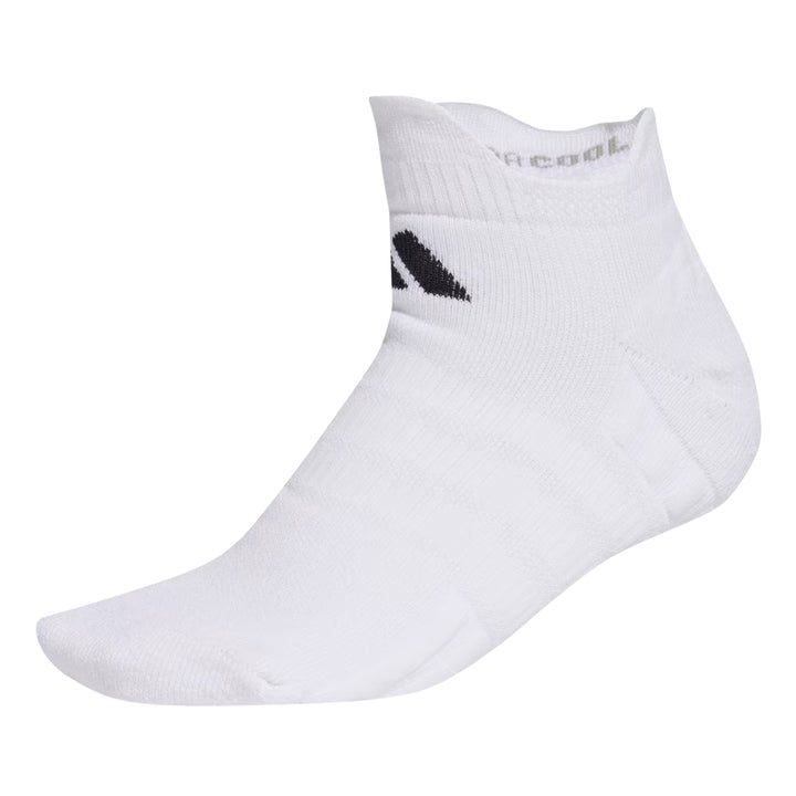 Adidas Low-Cut Cushioned Court Socks — White