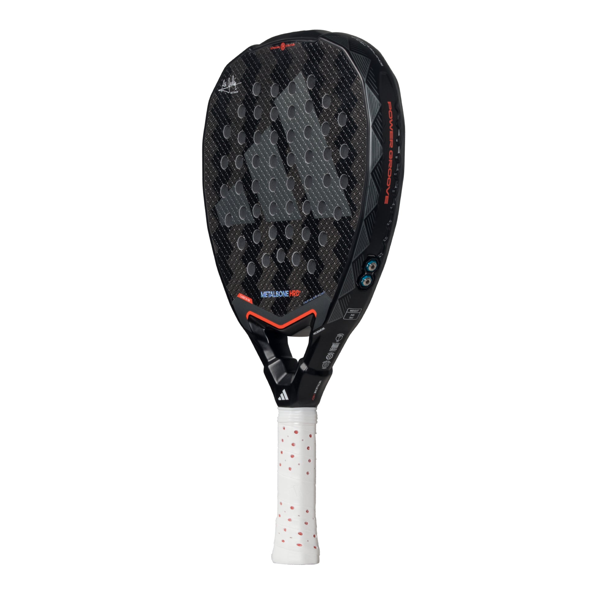 Adidas Metalbone HRD+ 3.4 Padel Racket - Left