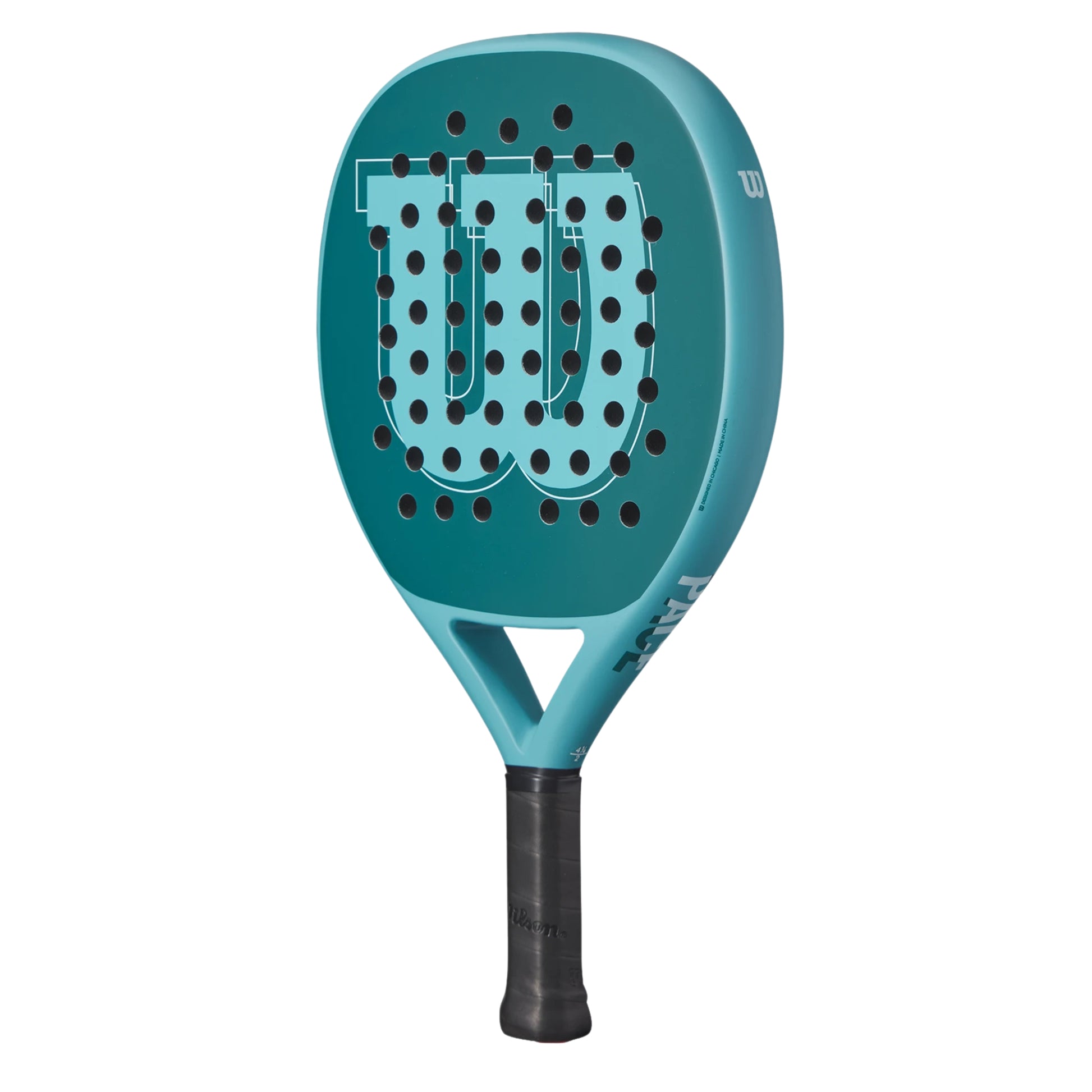 Wilson Pace V1 Padel Racket - Blue - Left