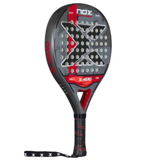 NOX X-Hero Red Padel Racket - Right